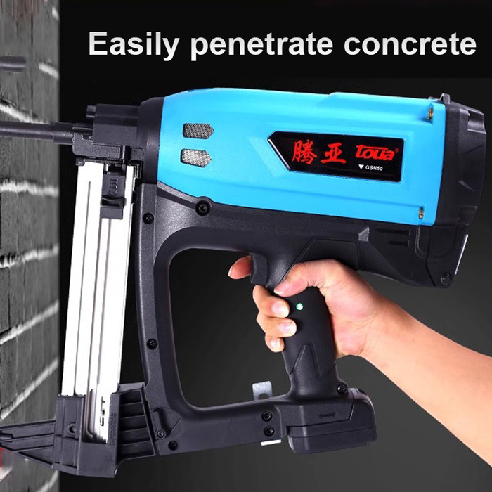 Toua GSN 50 nail gun cordless concrete Specialized  Fastening Tool Gas Nail Gun For Gas Power