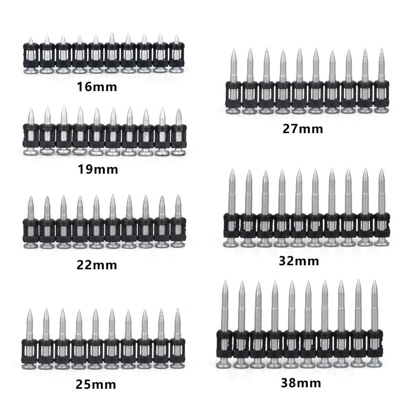 High Quality Concrete Nails Step Shank Bullet Point Forged with super penetrating power