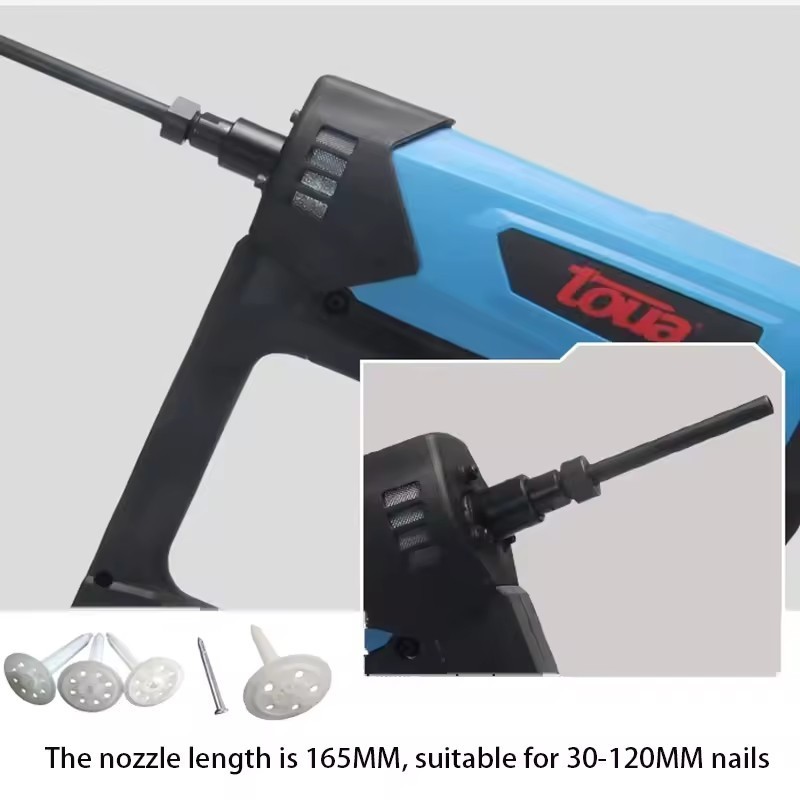 TOUA GSN50D insulation nail gun Exterior wall tool driven insulation exterior wall insulation Gas nail gun