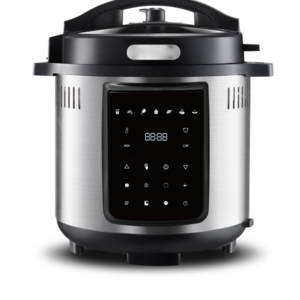 Smart Home Kitchen Appliance  6L Electric Air Fryer Pressure Cooker 2 in 1, slow cooker,rice,stew,steam and more