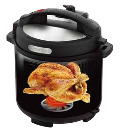 Smart Home Kitchen Appliance  6L Electric Air Fryer Pressure Cooker 2 in 1, slow cooker,rice,stew,steam and more