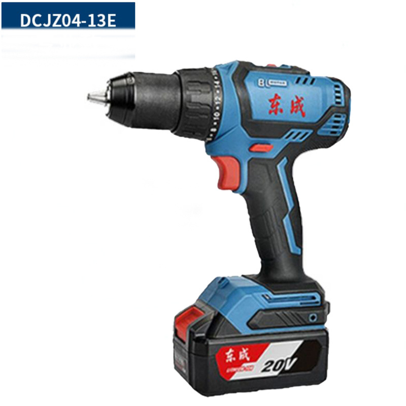 Dongcheng 20V brushless electric drill 120N.m Max. Torque wood drill cordless percussion drill