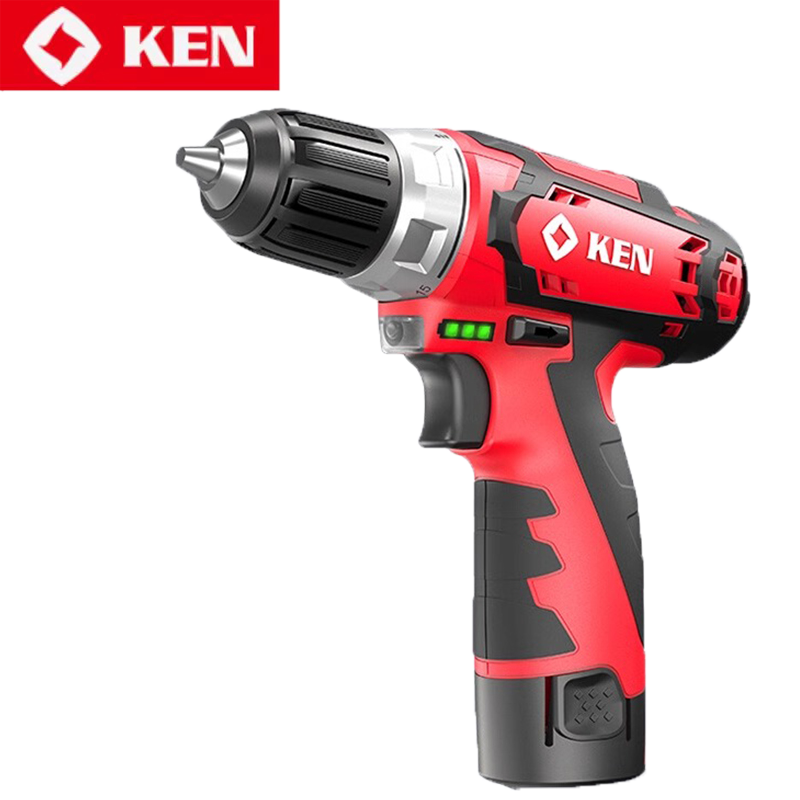 KEN BL6012C 12V power drills electric screwdriver cordless drill  Power Tools battery  rechargeable drill