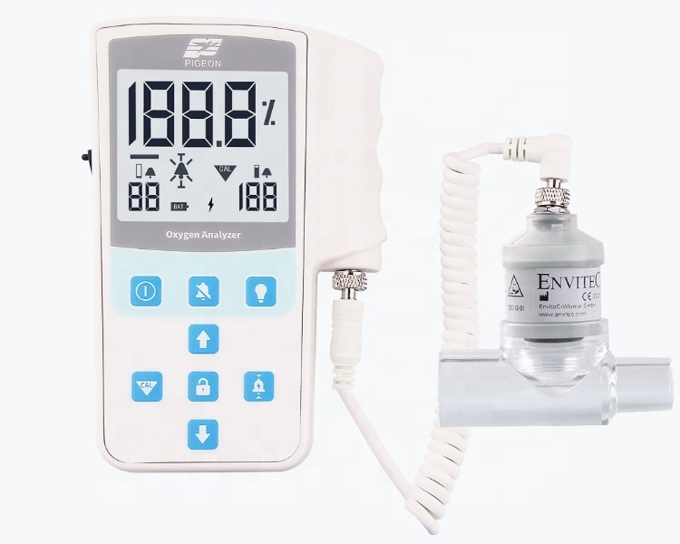 Portable gas O2 oxygen analyzer