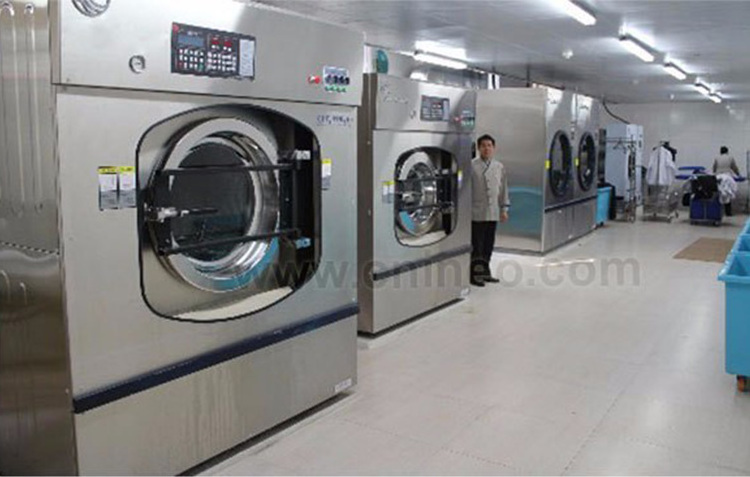 Commercial professional laundry equipment industrial laundry garment washing machines for sale price 20-100kg