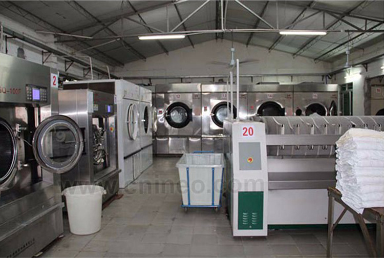 Commercial professional laundry equipment industrial laundry garment washing machines for sale price 20-100kg