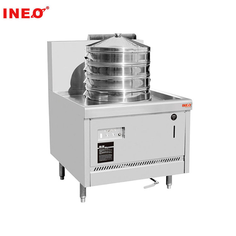 Restaurant High Efficiency Stainless Steel Gas Commercial Dim Sum Steamer/Dumpling Steamer