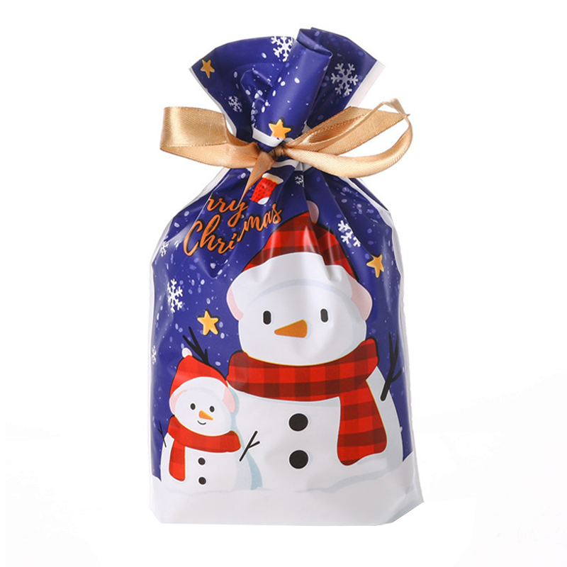 Promotion Small Lightweight Gift Bags Guest Party Weeding Birthday Christmas Santa Sack Plush Toy Packaging Bag