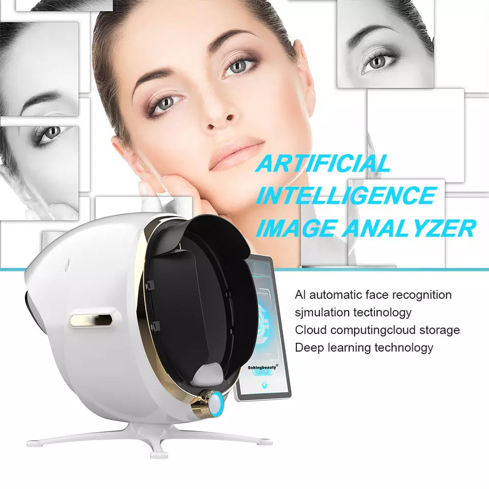 Newest model Skin Hair Analyzer/Uv Light Facial  Scan Skin Analysis Machine