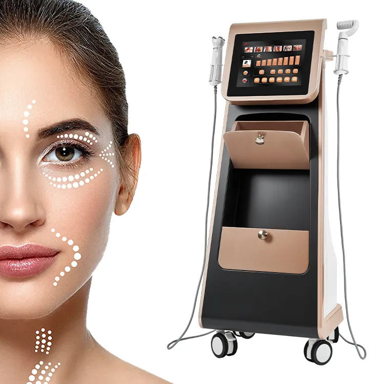 Face Resurfacing Fractional plasma Facial Muscle Stimulation Face sculpting Plasma lift anti-aging radio frequency machine