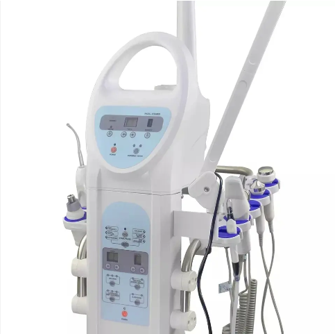 Hot Sale Skin Clean Beauty Machine for Salon 9 in 1 Multifunctional Facial Spa Equipment Vacuum Galvanic Facial Machine