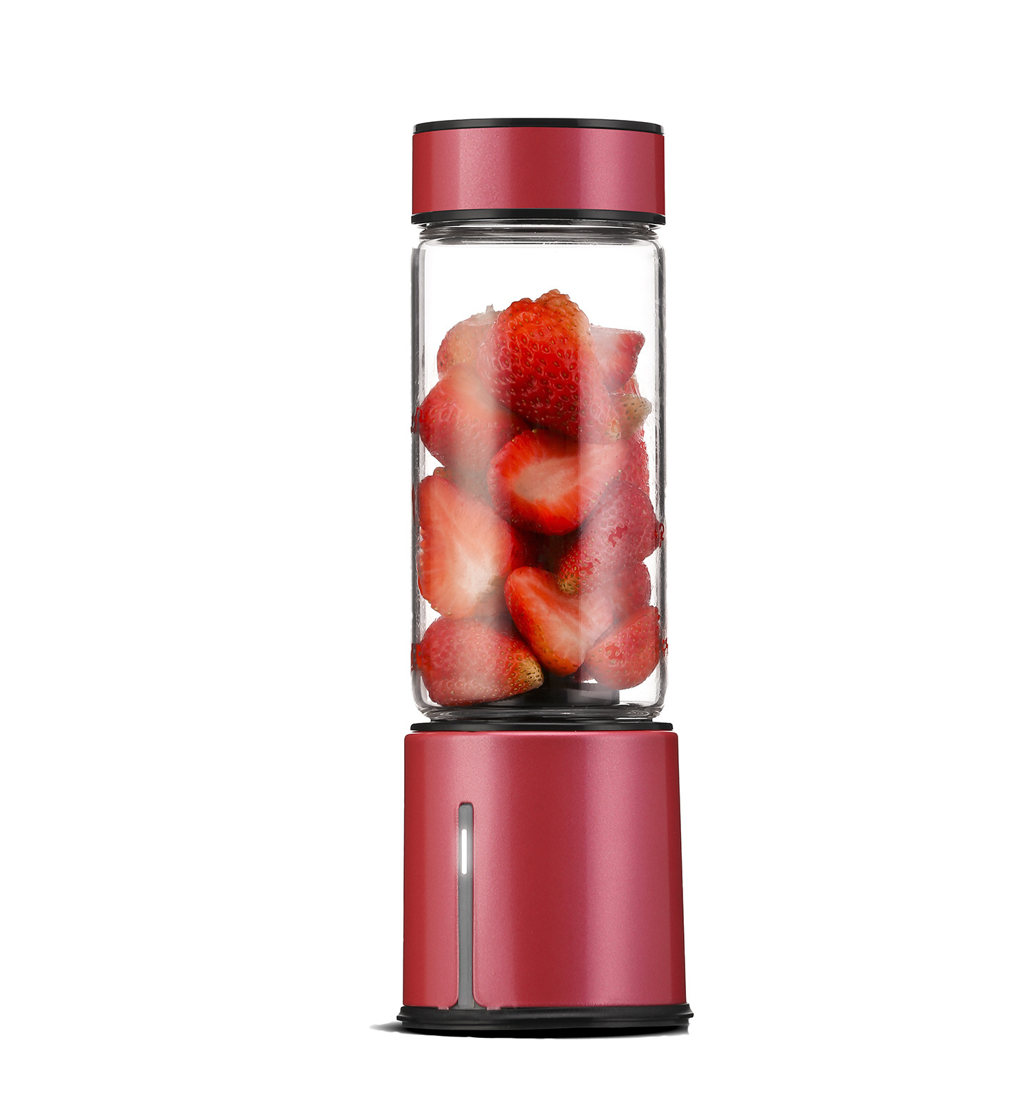 High quality 7.4V Portable smoothie maker barbie pink housing baby food ice crushing usb blender mini portable blender cup