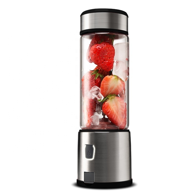 Baby food mixer colorful portable travel juice blender electric mini juicer stainless steel glass portable blender