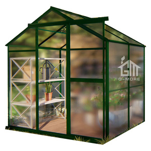 Green Color Manufacturer Garden Greenhouses Used for Sale - 130X195X193cm