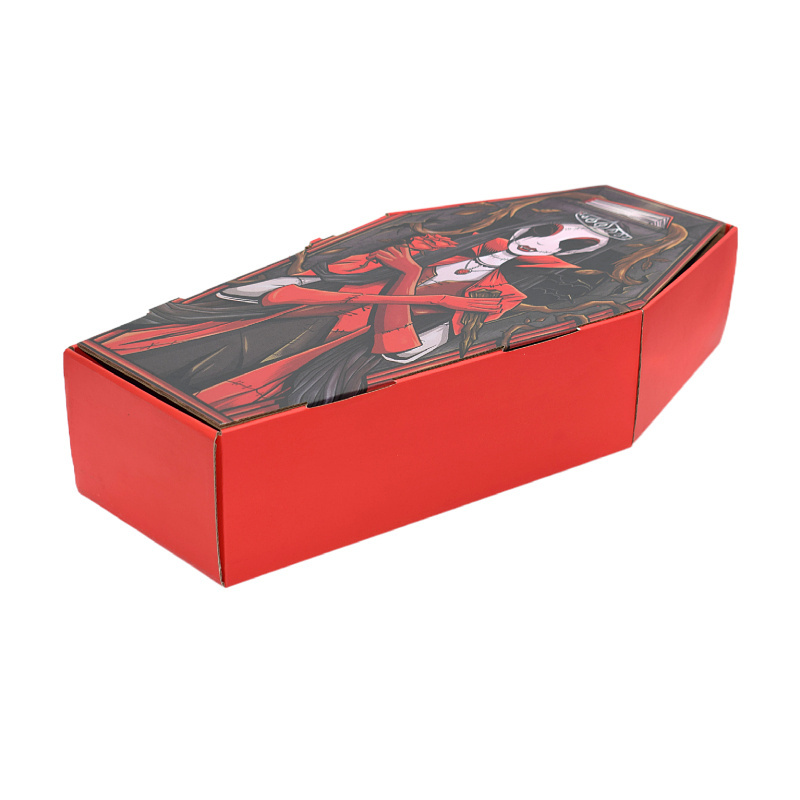 Doll coffin shaped Halloween Carnival  Holiday Festival packaging box