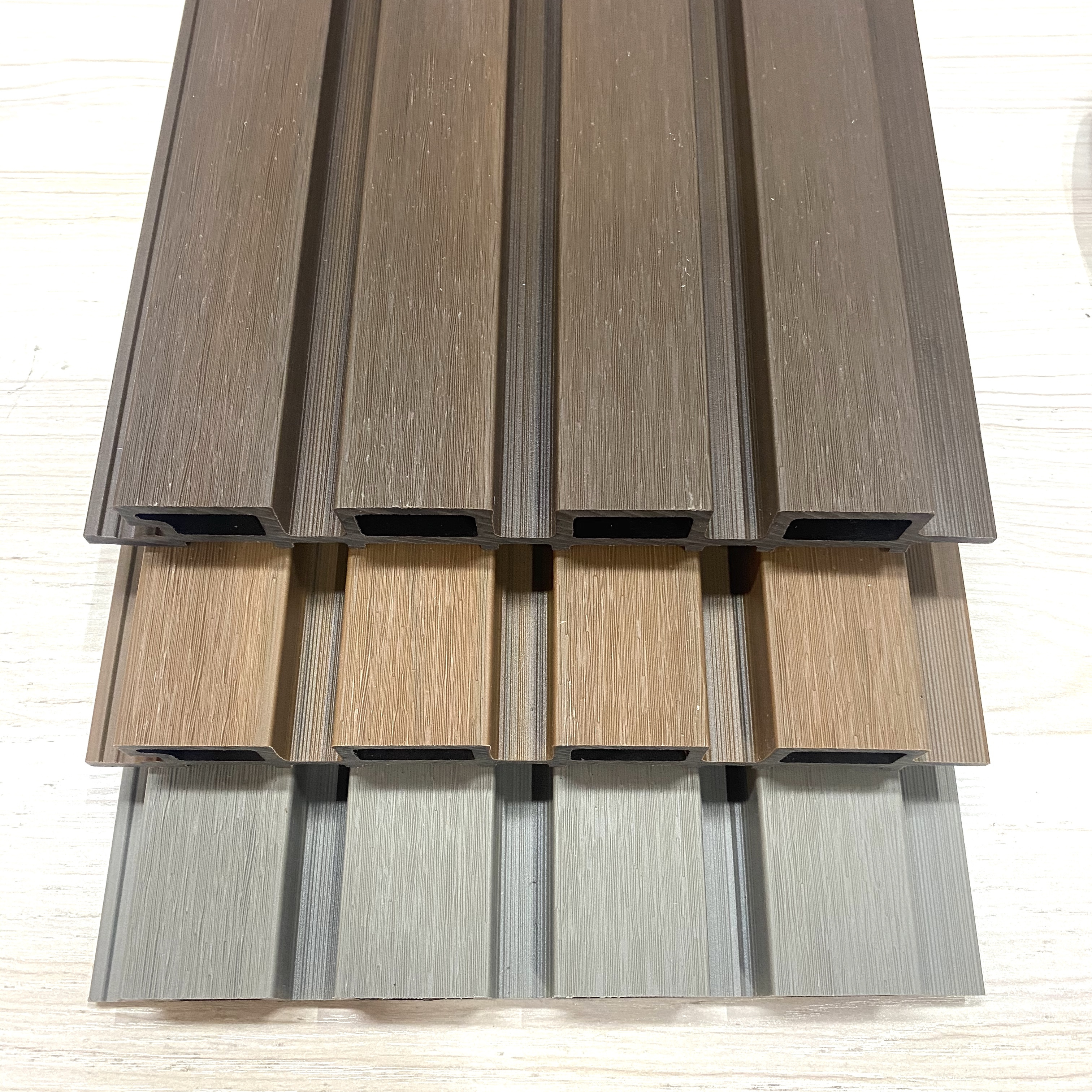 Outdoor Decorative WPC Wall Panel Exterior Anti-UV Wall Cladding ...