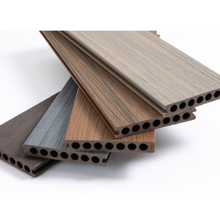 Fashion Design Solid Wpc Decking Hardness Anti-Wear Co-Extrusion Composite Deck. Waterproof Wpc Outdoor Co-Ex Decking Floor