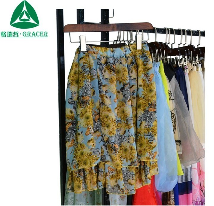 Whole sale second hand branded clothes for summer skirts women long canadian used clothes