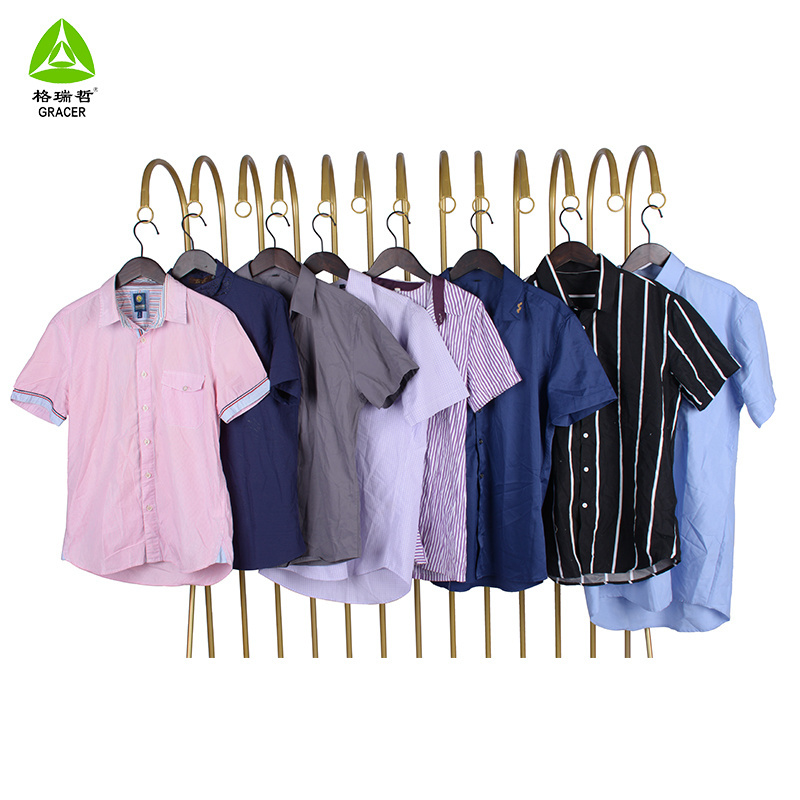 Second Hand Clothes Used Men Shirt Per Kg Asian Used Clothes