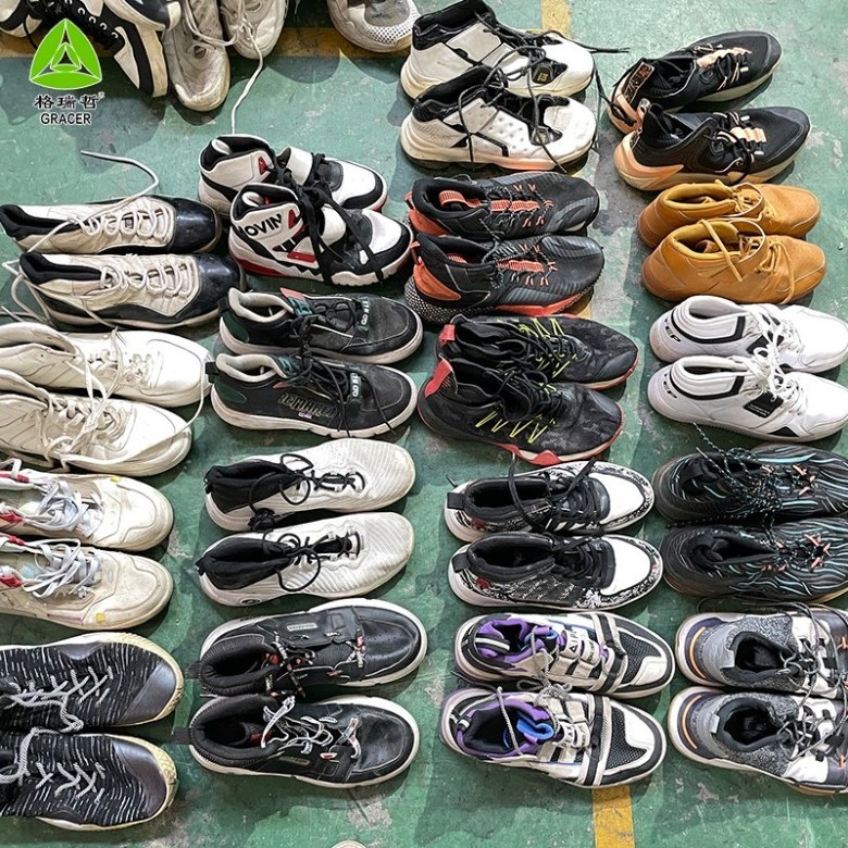 Wholesale High Quality Thrift Men Shoe Bundle Second Hand Shoes Bales Branded Used Shoes From Usa