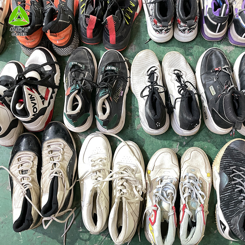 Wholesale High Quality Thrift Men Shoe Bundle Second Hand Shoes Bales Branded Used Shoes From Usa