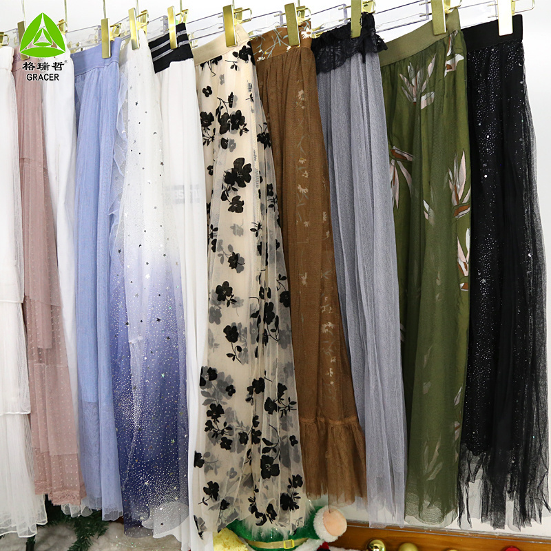 Long Skirts For Women Used Clothing Bales 45kg Second Hand Clothes Ukay Ukay Bales From thailand