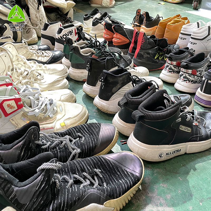 Wholesale High Quality Thrift Men Shoe Bundle Second Hand Shoes Bales Branded Used Shoes From Usa