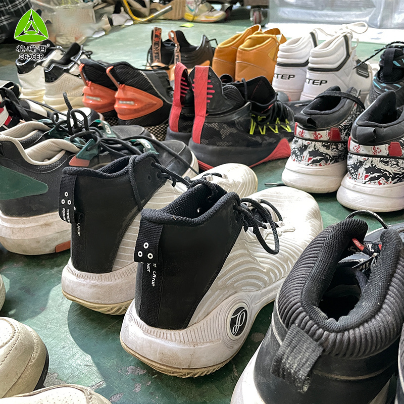 Wholesale High Quality Thrift Men Shoe Bundle Second Hand Shoes Bales Branded Used Shoes From Usa