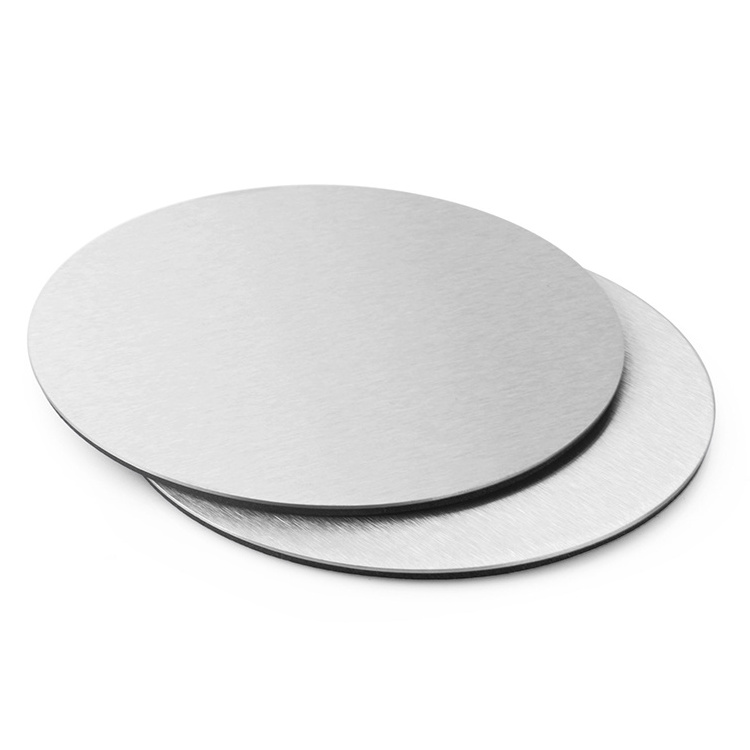 201 ss round plate  j1 j2 j4 2b finished cold rolled stainless steel circle in indonesia