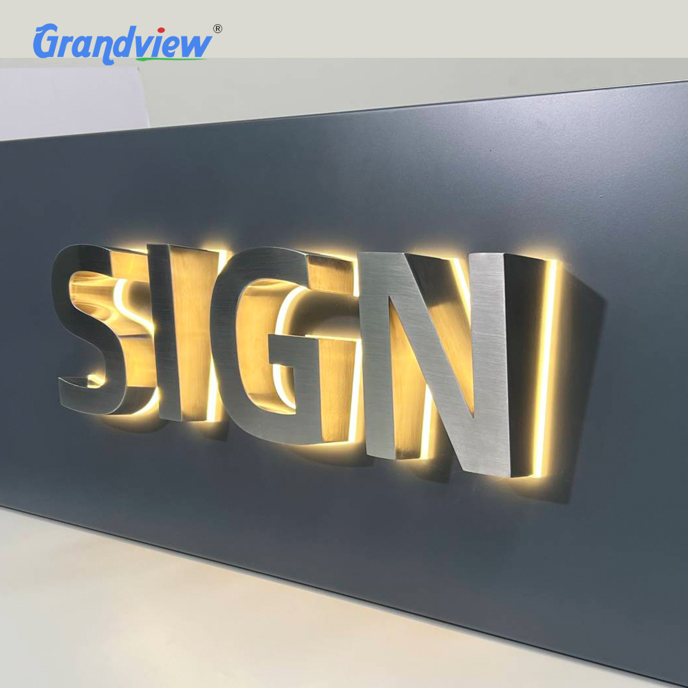 Custom 3D Car Logo Signs Names Emblems Led illuminated letter sign