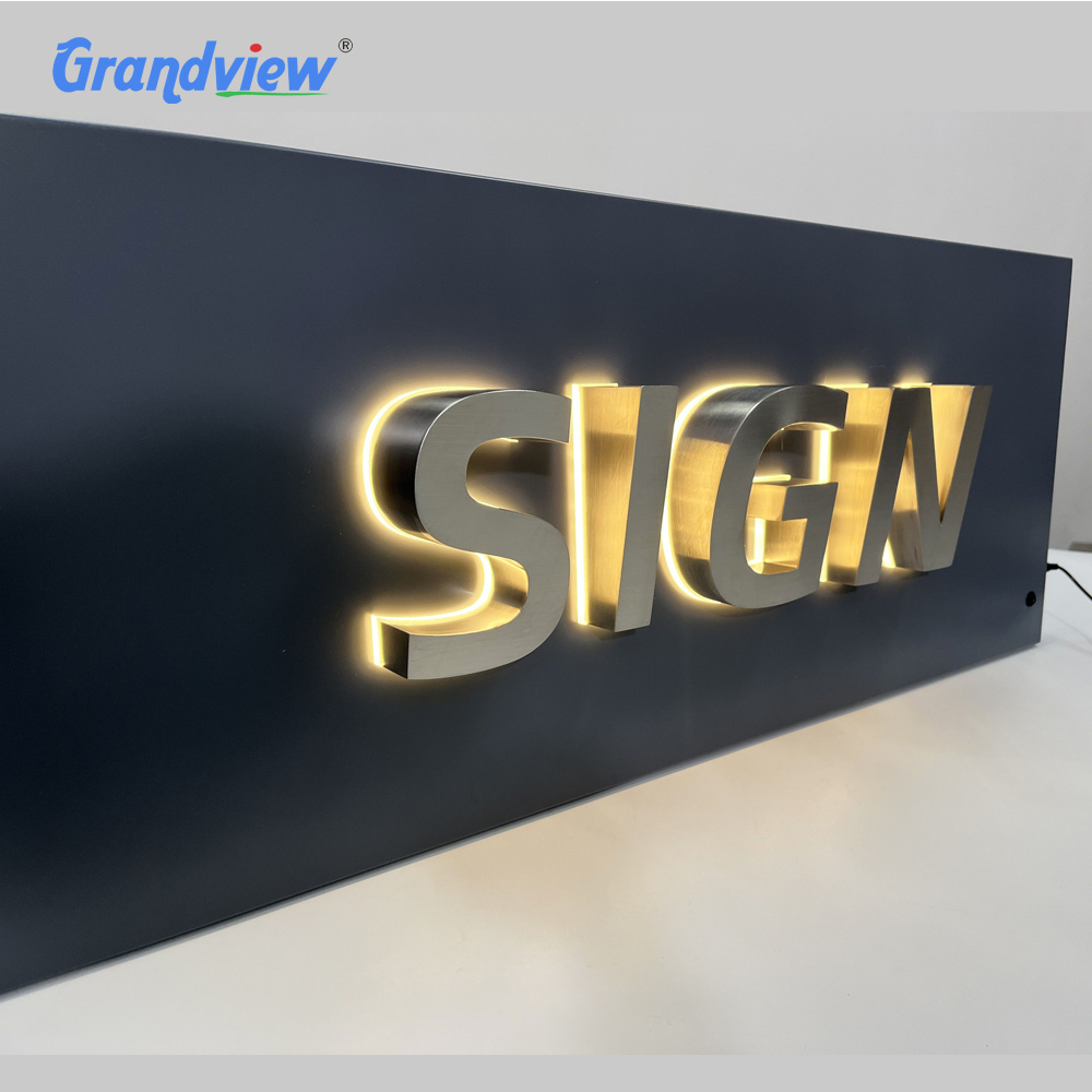 Custom 3D Car Logo Signs Names Emblems Led illuminated letter sign