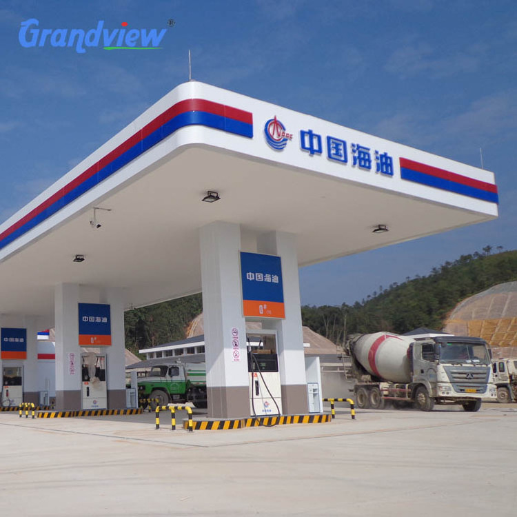 wholesale petrol gas station canopy RF control 7 segment Led digital gas station price sign