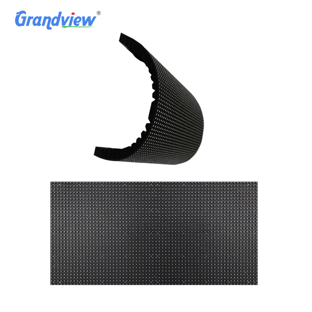 Customization Indoor Wall Flexible Led Screens Soft Vertical Flexible Curve Led Panel Screen