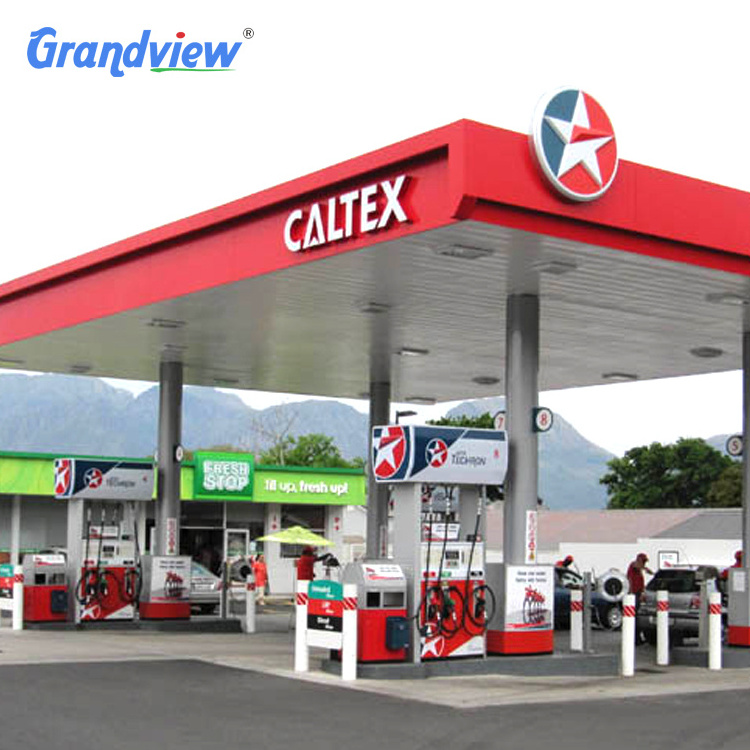 wholesale petrol gas station canopy RF control 7 segment Led digital gas station price sign