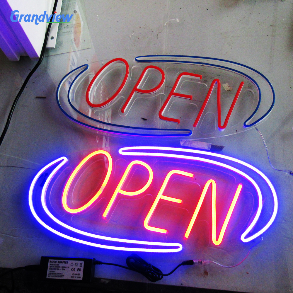 Waterproof Outdoor and indoor decoration NEON LED Store Open Sign acrylic neon led open sign