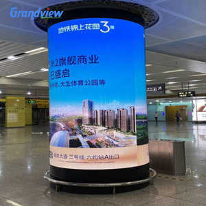 Customization Indoor Wall Flexible Led Screens Soft Vertical Flexible Curve Led Panel Screen