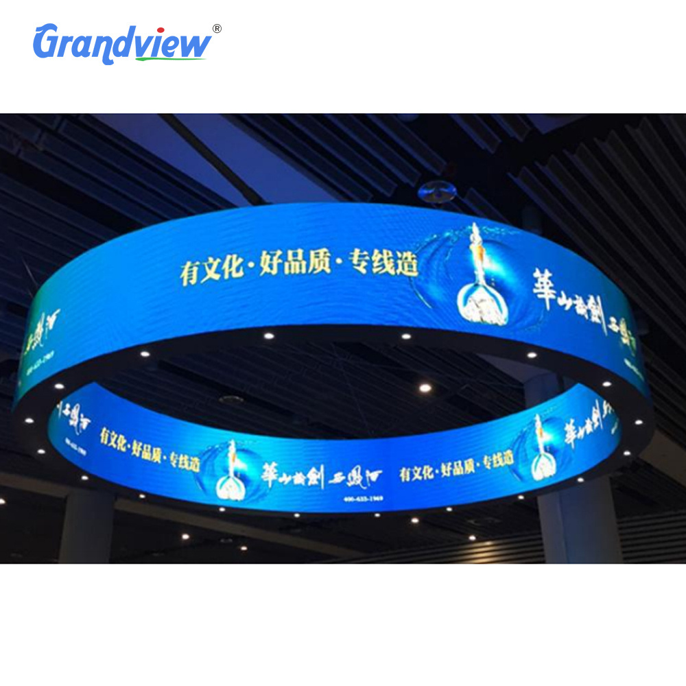 Customization Indoor Wall Flexible Led Screens Soft Vertical Flexible Curve Led Panel Screen