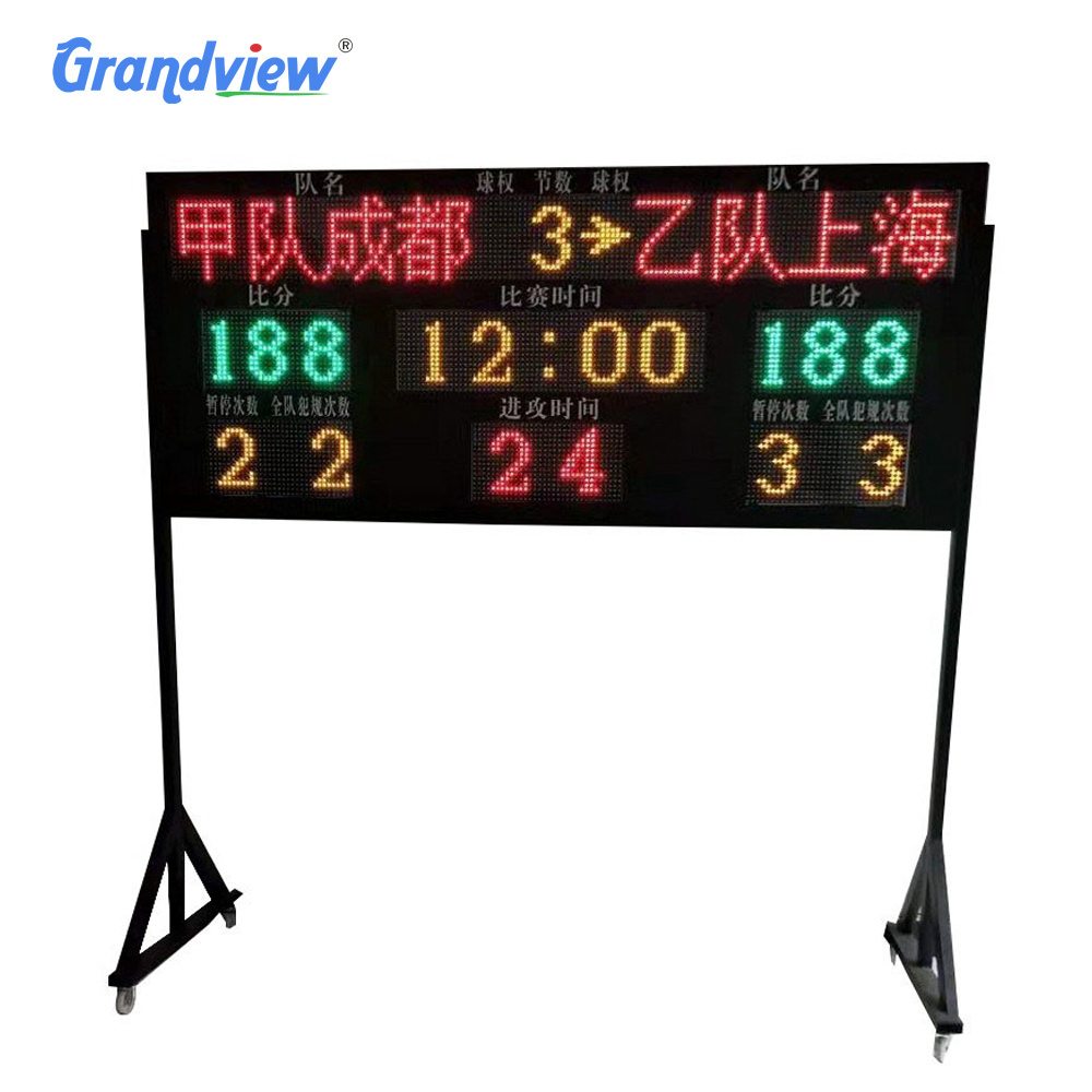 Widely Used Scoreboard Electronic Billiards LED Portable Cricket Digital Numbering Score Board for Sale