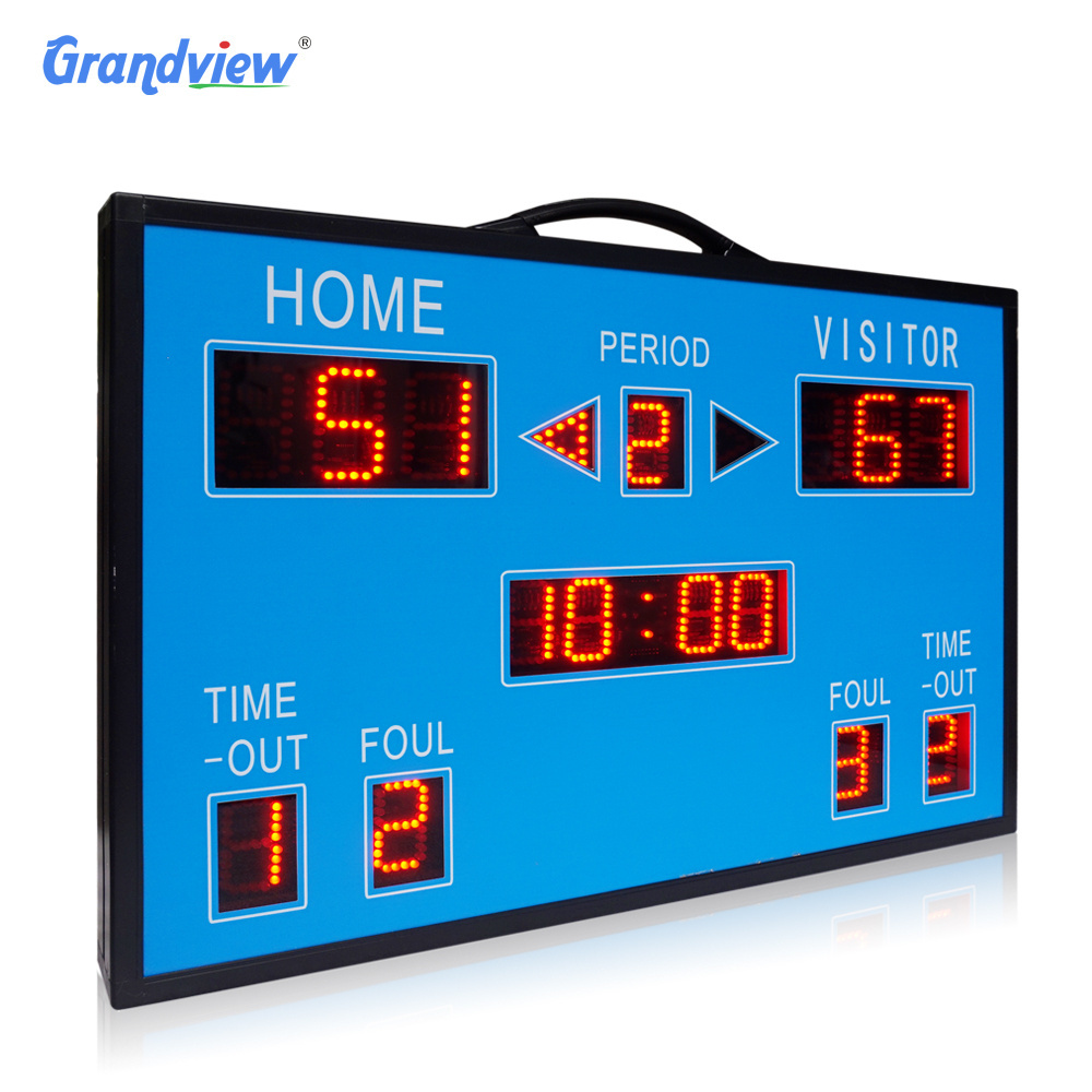 Sports Displays Outdoor led score board remote control wireless basketball soccer volleyball Cricket Digital LED Score Board