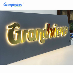 Custom 3D Car Logo Signs Names Emblems Led illuminated letter sign