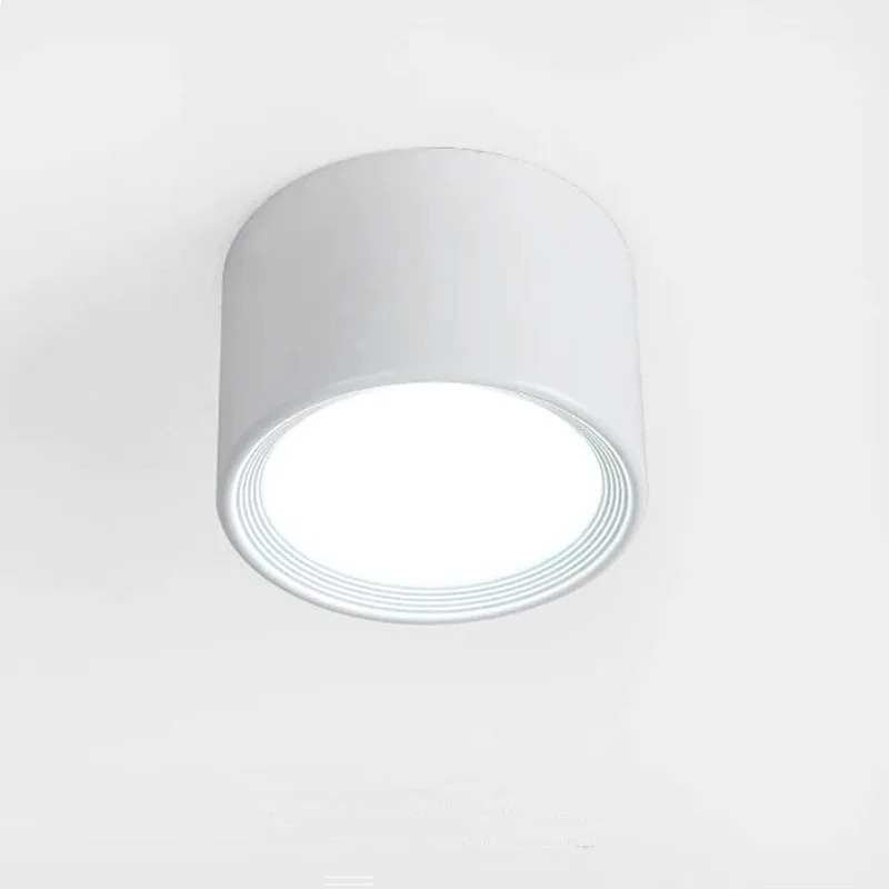 Modern surface mounted lighting equipment - LED tube lights for commercial lighting in circular hotels