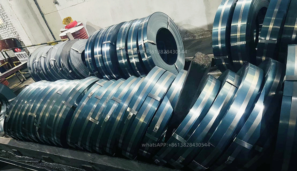 C67 spring steel blue tempered shutter spring steel band strips for cold rolled spring tape 65Mn