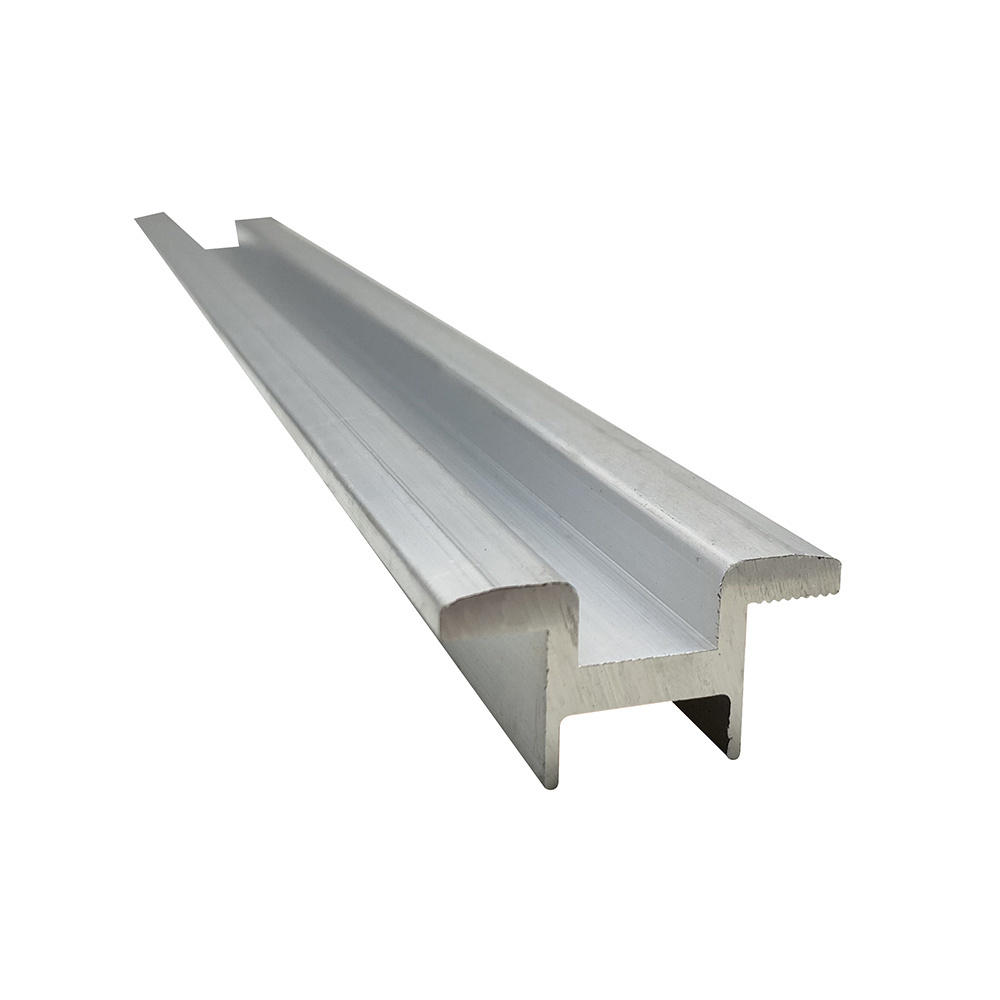 Best sales aluminum 6061 price per kg for Custom industrial aluminum profile solar aluminium frame profile rail for solar panel