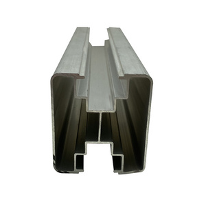 Best sales aluminum 6061 price per kg for Custom industrial aluminum profile solar aluminium frame profile rail for solar panel