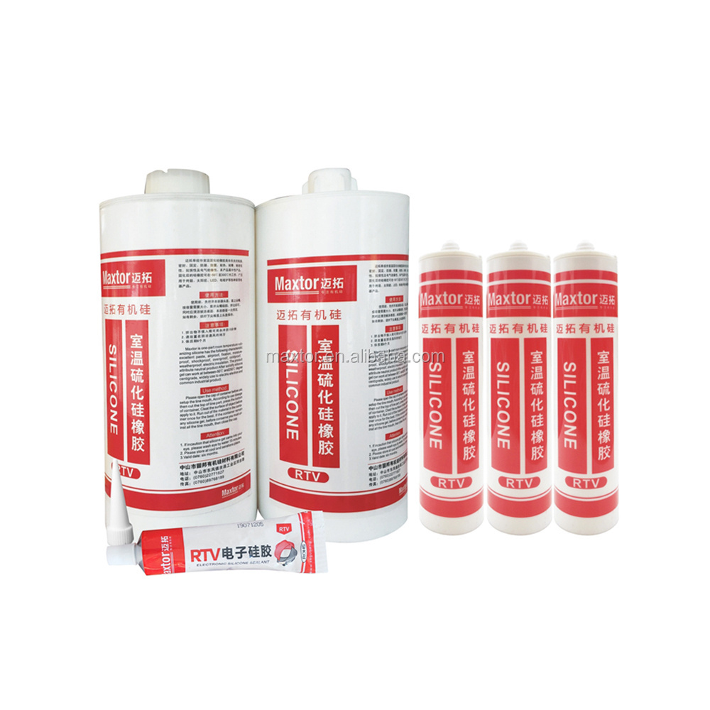 MT-704 LED Down Lighting 50ML 300ml 2600ml RTV Silicone Sealant Factory Anti-fungal  Glue