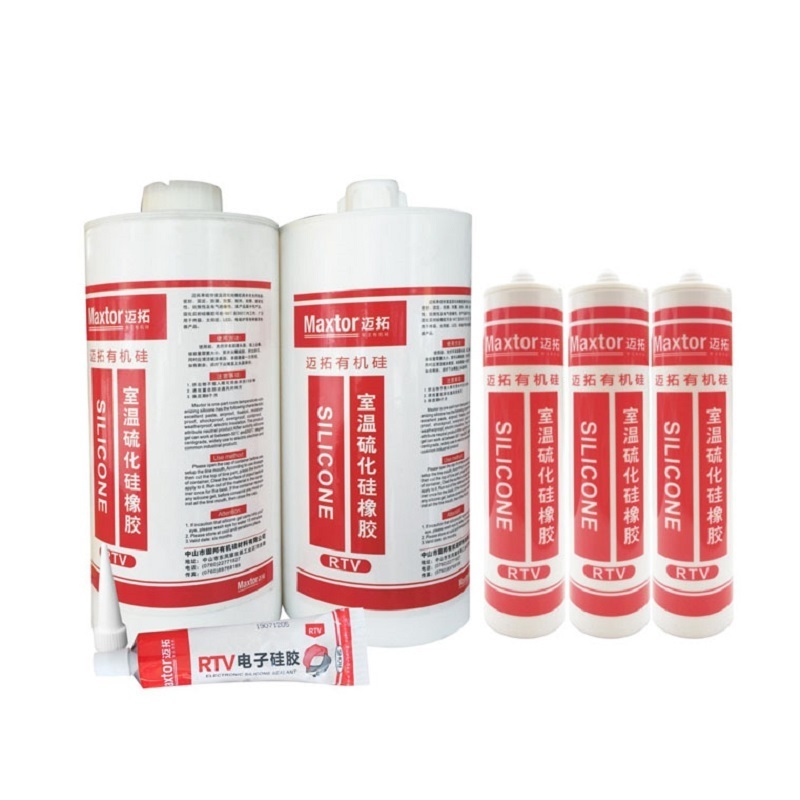 RTV silicone MT-555-1  white color RTV electrical silicone sealant adhesives PCB silicone gel Flood light Glass glue