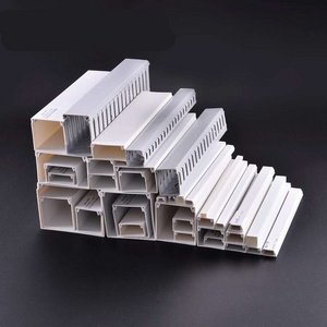 Factory Supply Flame retardant Electrical Plastic PVC Cable Tray and Wire Casing