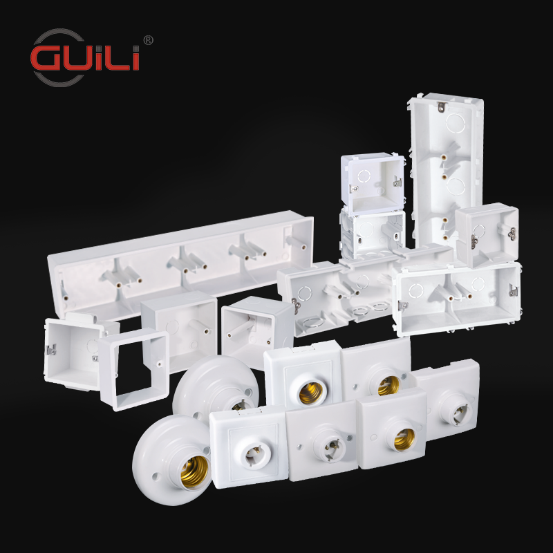 Enclosure Modular Panel Mk Outlet Mount Conduit Plastic Wall Socket Industrial Electrical Electric Pvc 1 1 2 Gang Switch Box