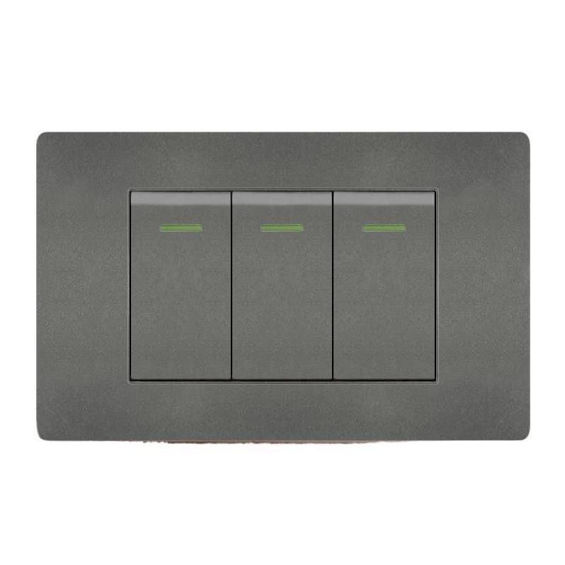 New products smart home control panel interrupteur electrique light  cover Wall Switches with factory direct price