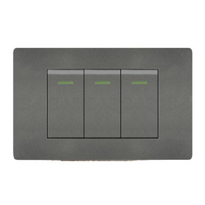 New products smart home control panel interrupteur electrique light  cover Wall Switches with factory direct price